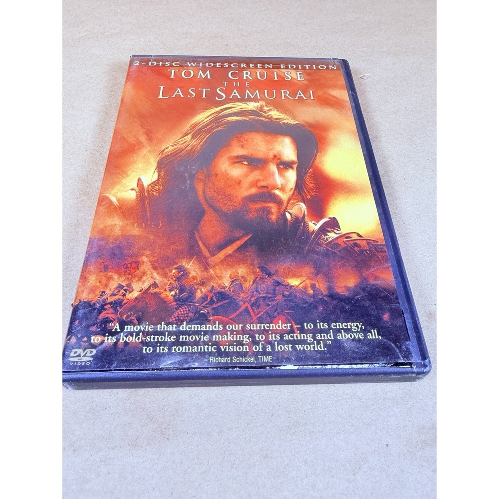 The Last Samurai DVD 2004 2 Disc Widescreen Edition Tom Cruise